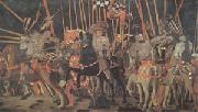 Paolo di Dono called Uccello The Battle of San Romano (mk05) Sweden oil painting reproduction